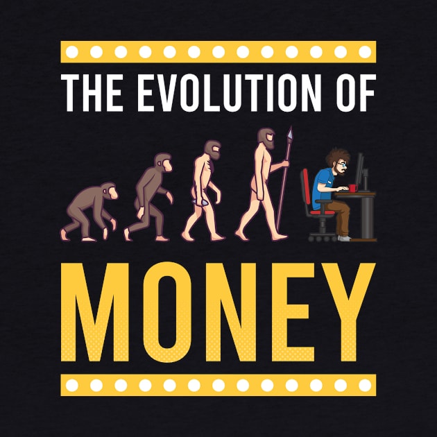 Crypto Currency Shirt | Evolution of Money by Gawkclothing